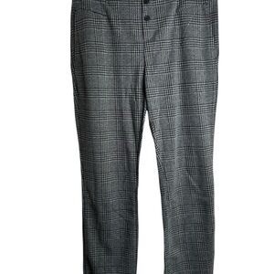 Halara Womens High Waisted Pull on Plaid Pants XL pockets, comfort, Career 5883